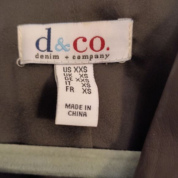 Women's faux leather Embroidery Jacket - Picture 2 of 5